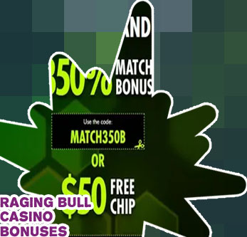 Raging bull casino new player bonus